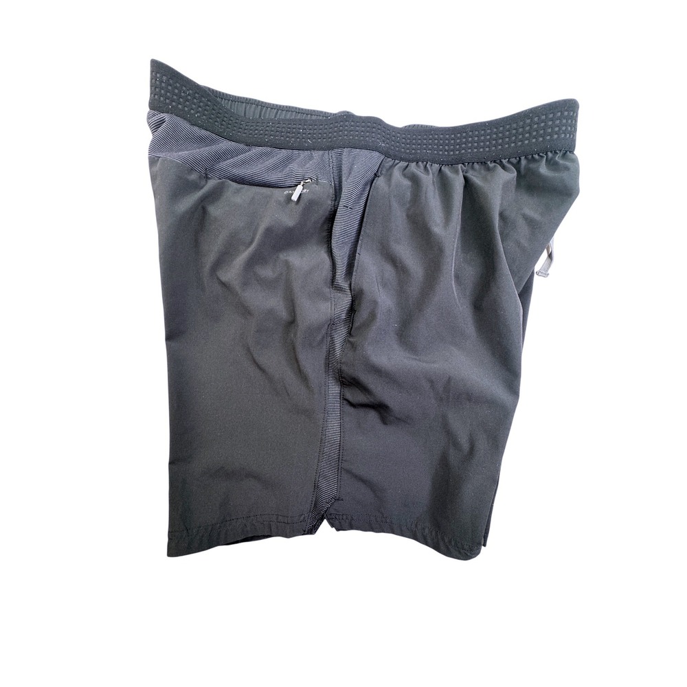 Skora Mens Quick-Dry Running Shorts Black XL Zipper Pocket Drawstring Athletic